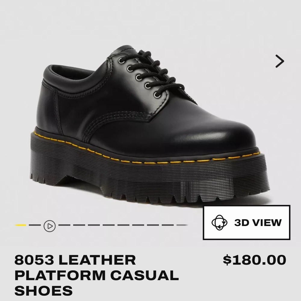 Doc Martens 8053 platform shoes